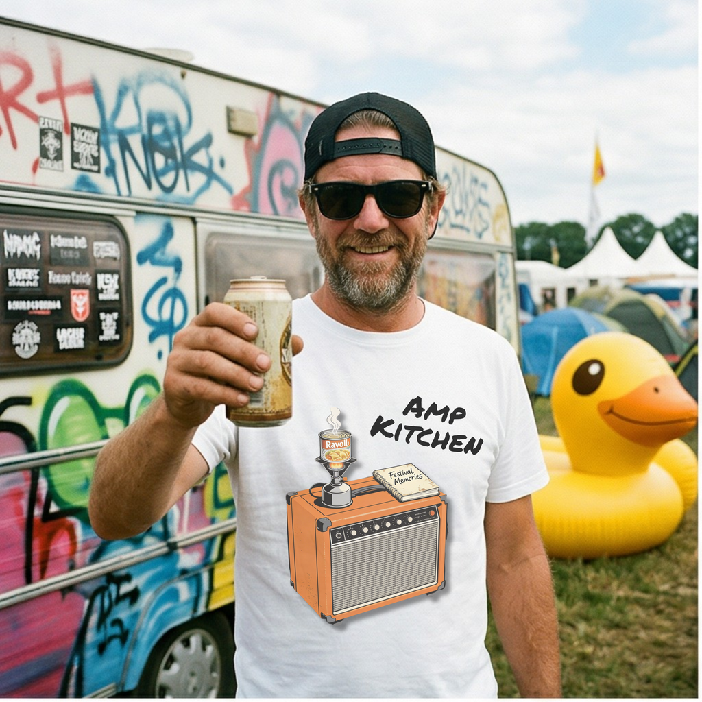 AMP KITCHEN - Heavy Cotton T-Shirt