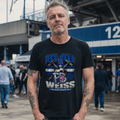 BLAU & WEISS POGO BEYOND - Heavy Cotton T-Shirt