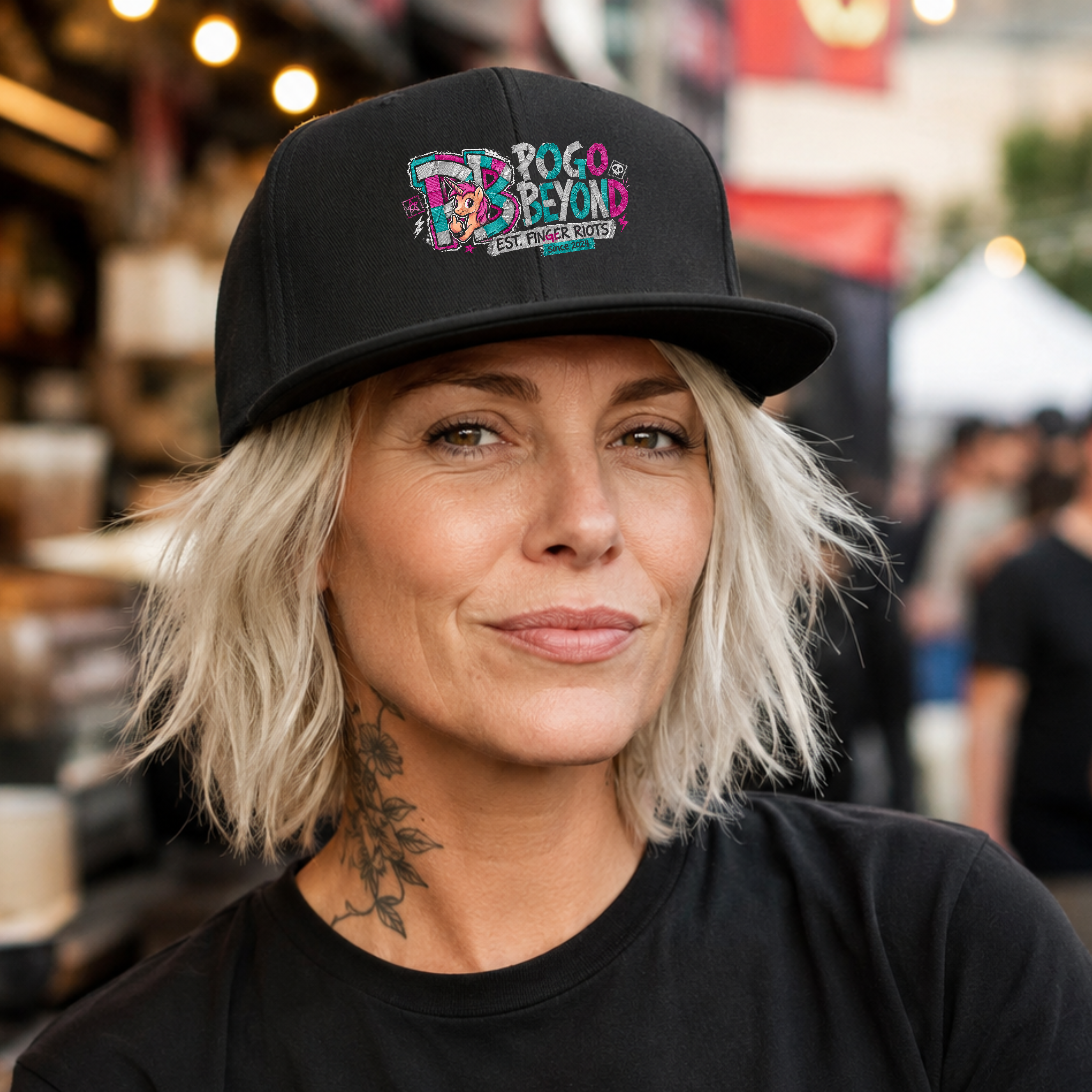 LOGO CAP - Premium Snapback