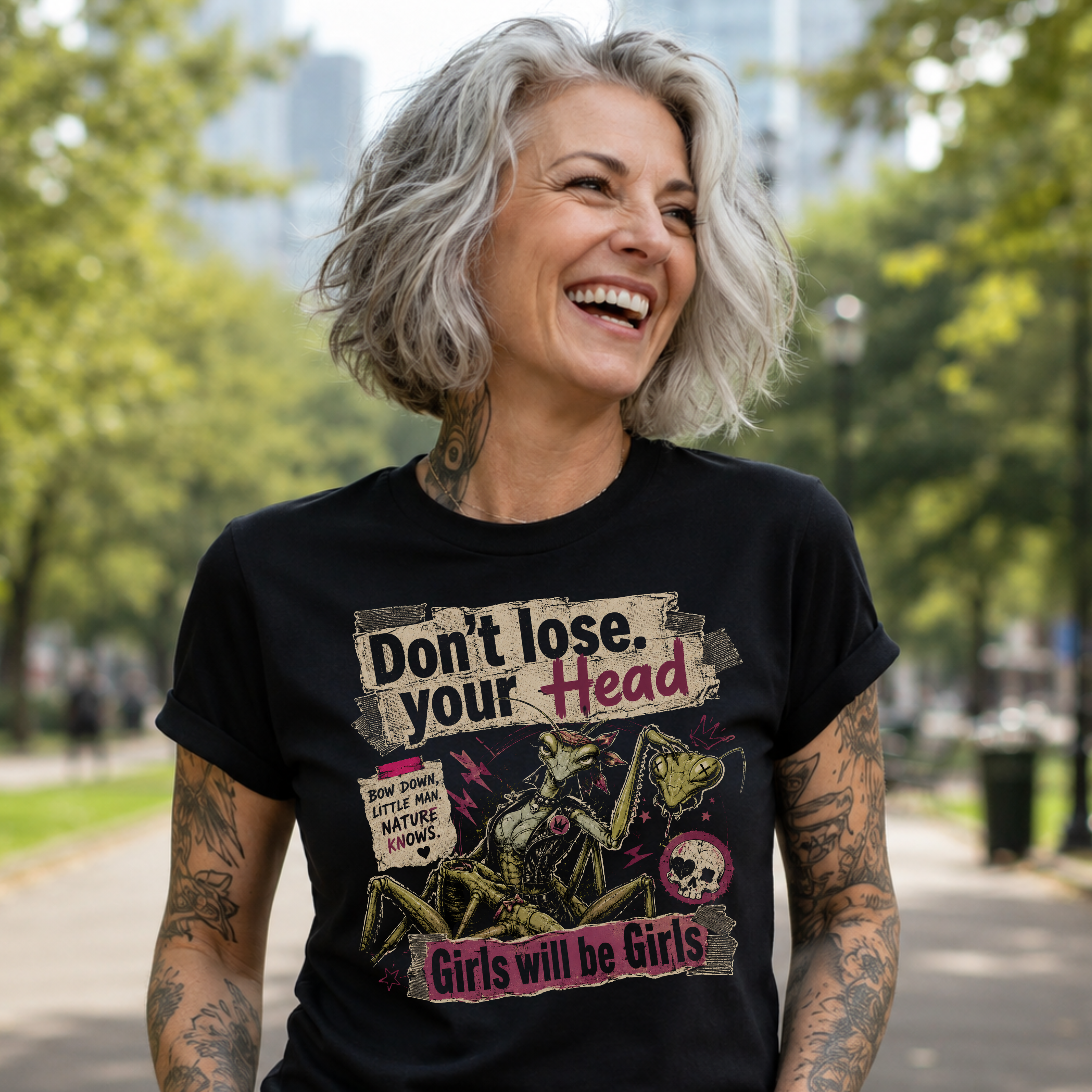 DON'T LOSE YOUR HEAD - Heavy Cotton T-Shirt