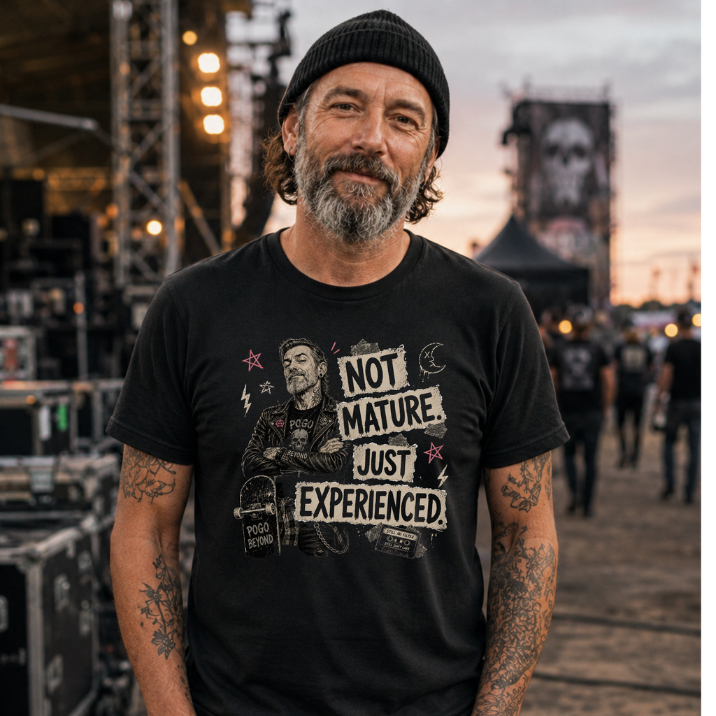 NOT MATURE JUST EXPERIENCED - Heavy Cotton T-Shirt