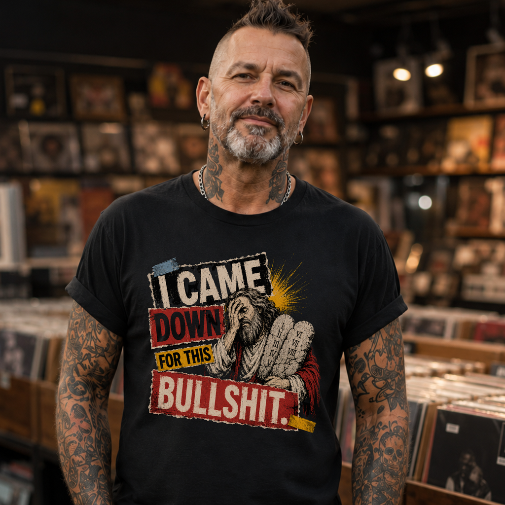 I CAME DOWN FOR THIS... - Heavy Cotton T-Shirt