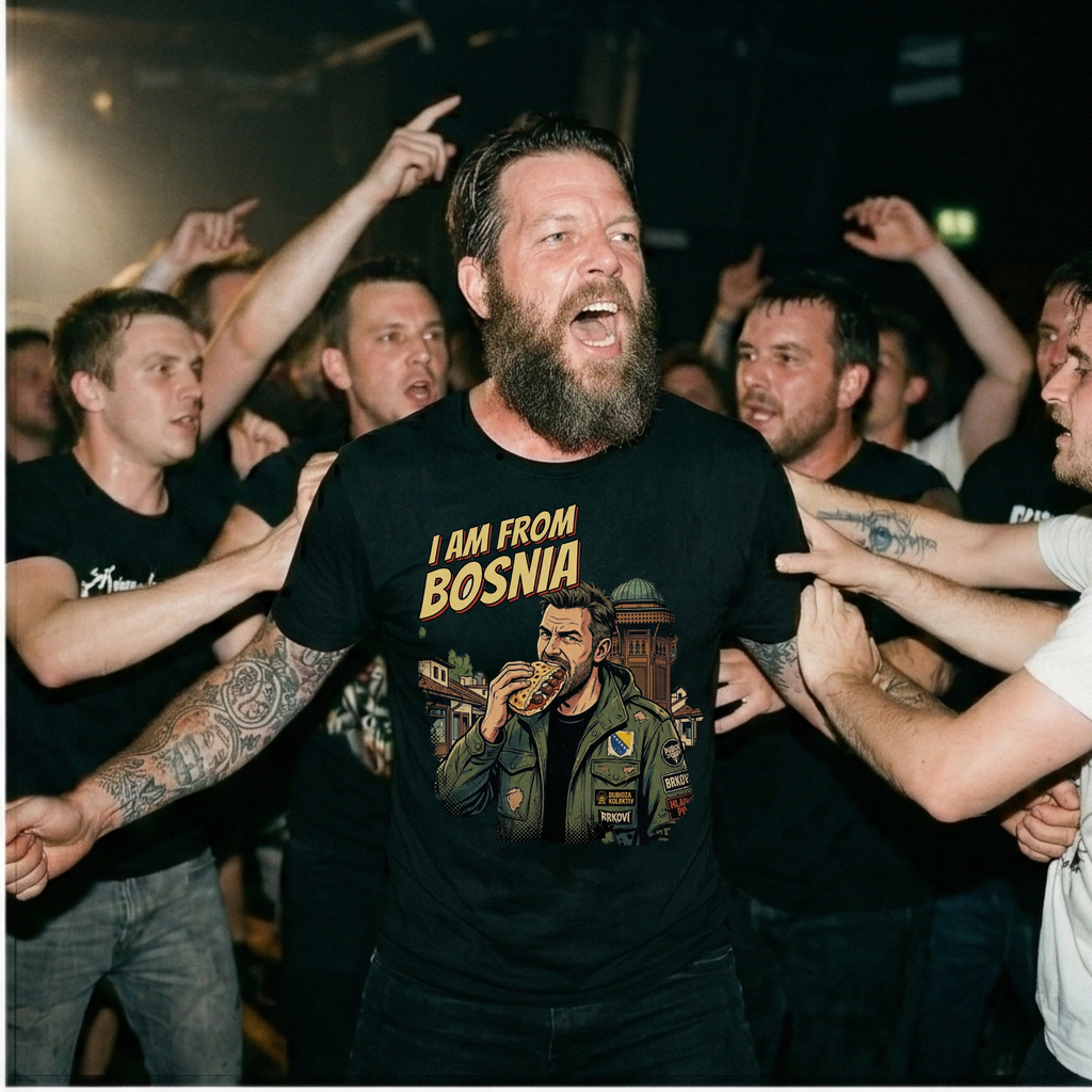I'AM FROM BOSNIA - Heavy Cotton T-Shirt