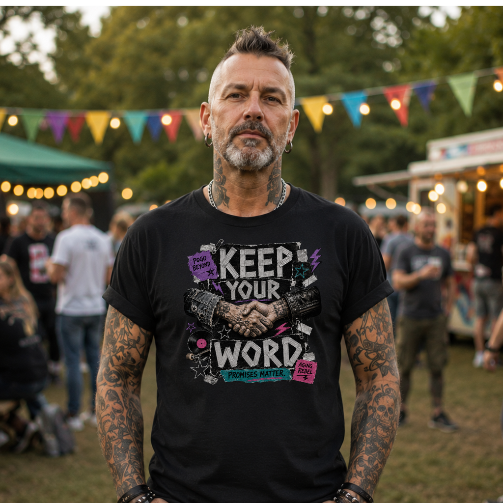 KEEP YOUR WORD  - Heavy Cotton T-Shirt