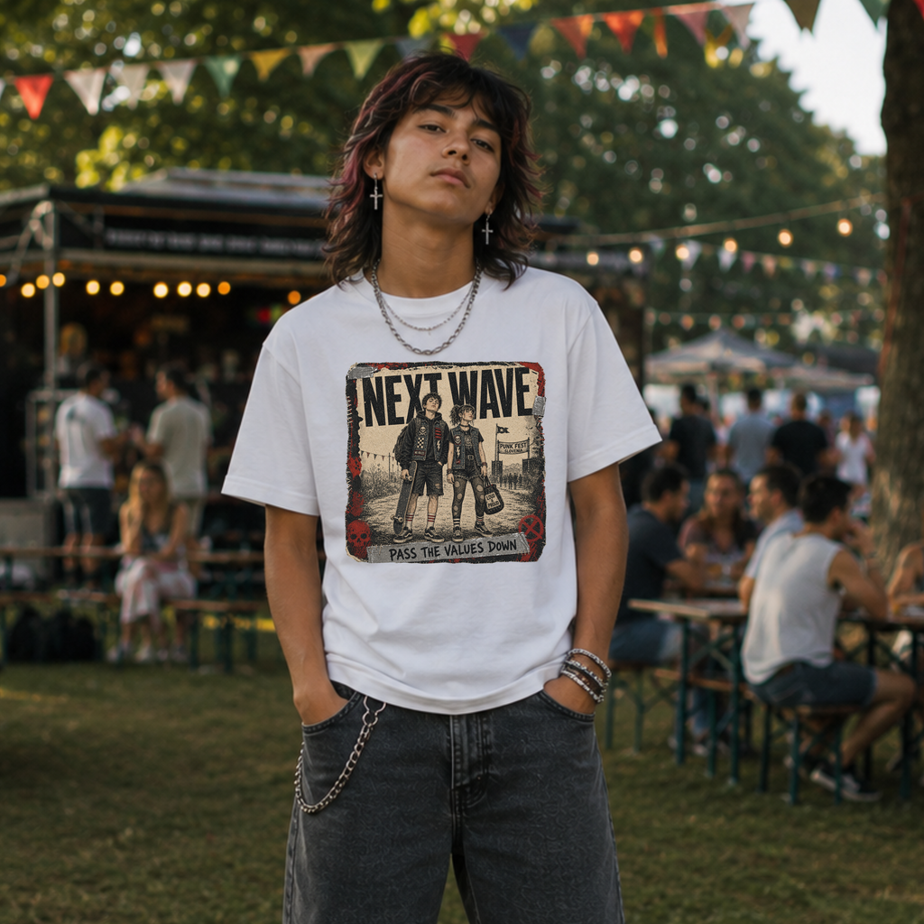 NEXT WAVE - Heavy Cotton T-Shirt