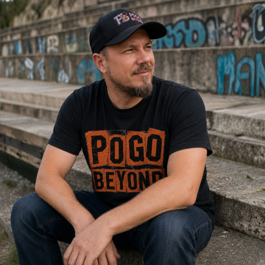 POGO BEYOND LETTERING2 - Heavy Cotton T-Shirt