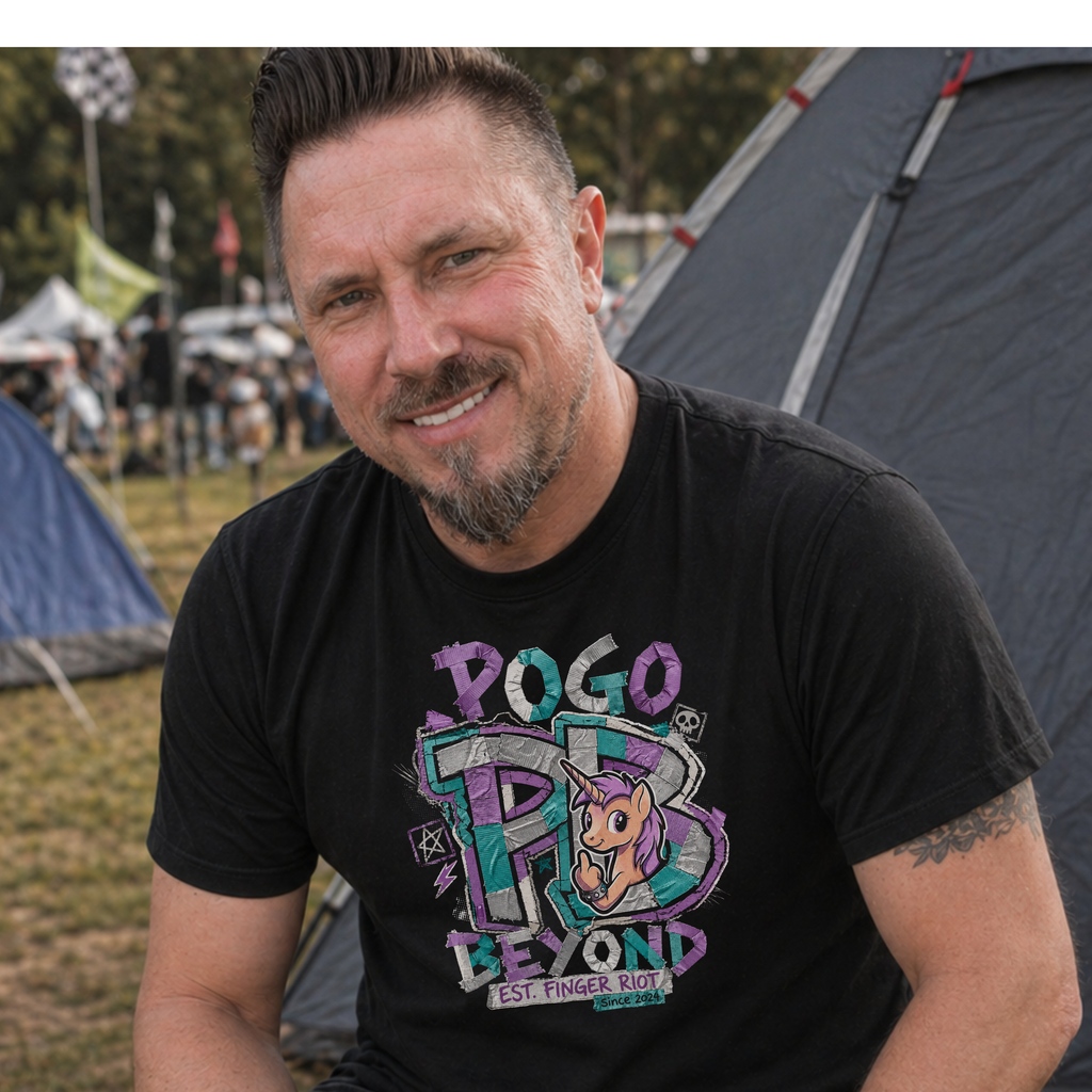 POGO BEYOND Colours  - Heavy Cotton T-Shirt