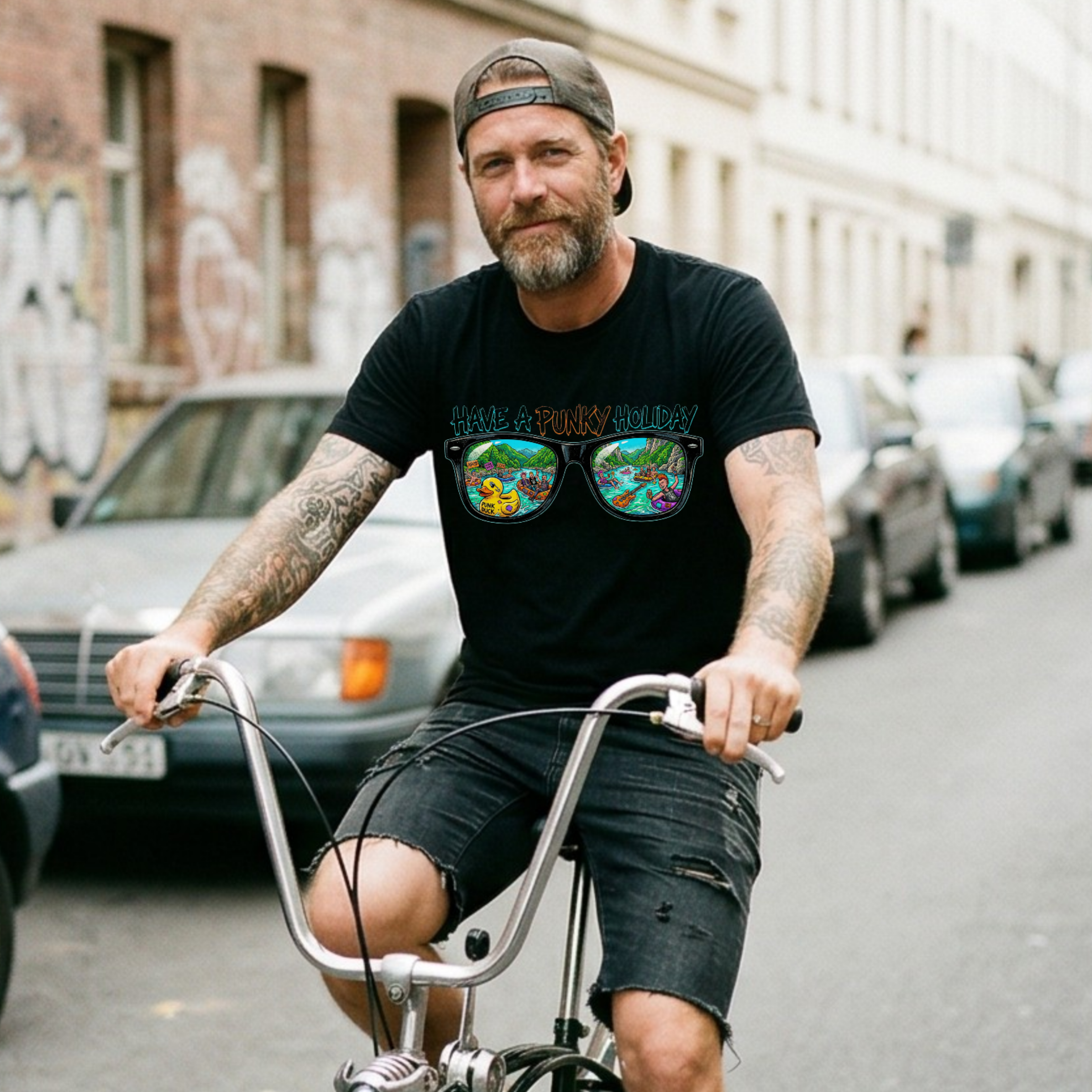 PUNKY HOLIDAY - Heavy Cotton T-Shirt