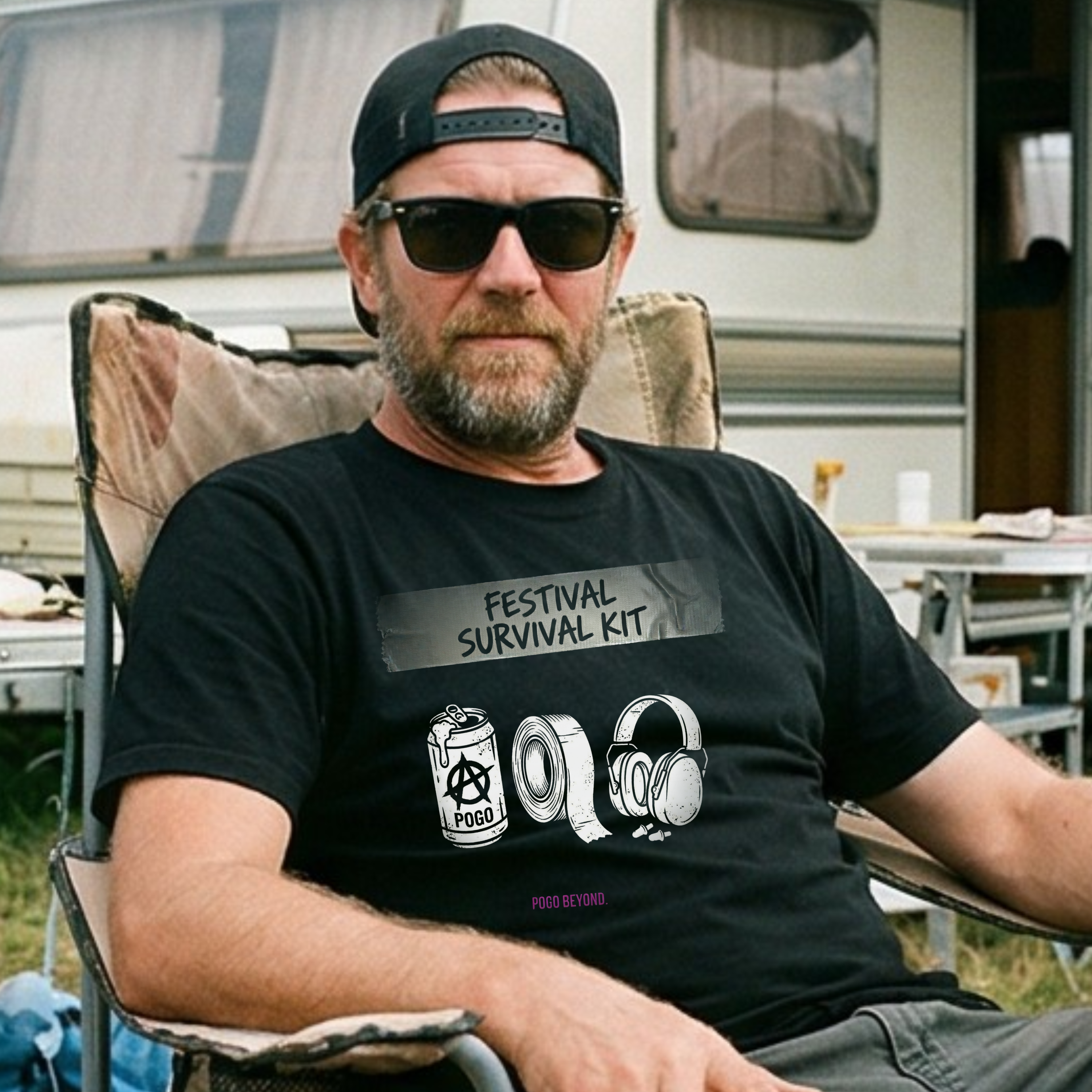 FESTIVAL SURVIVAL - Heavy Cotton T-Shirt