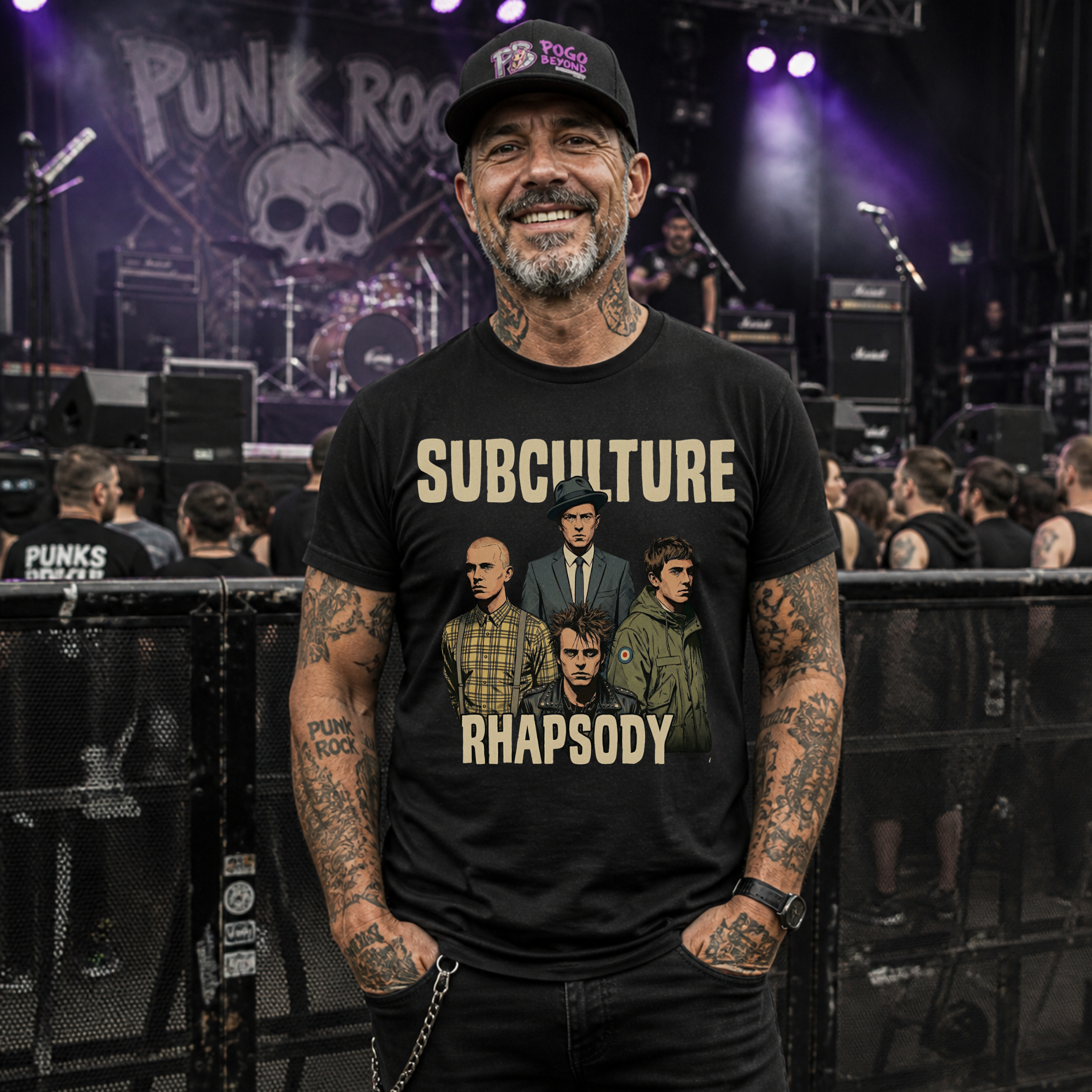 SUBCULTURE RHAPSODY. // GAFFA Statement Shirt - Heavy Cotton T-Shirt