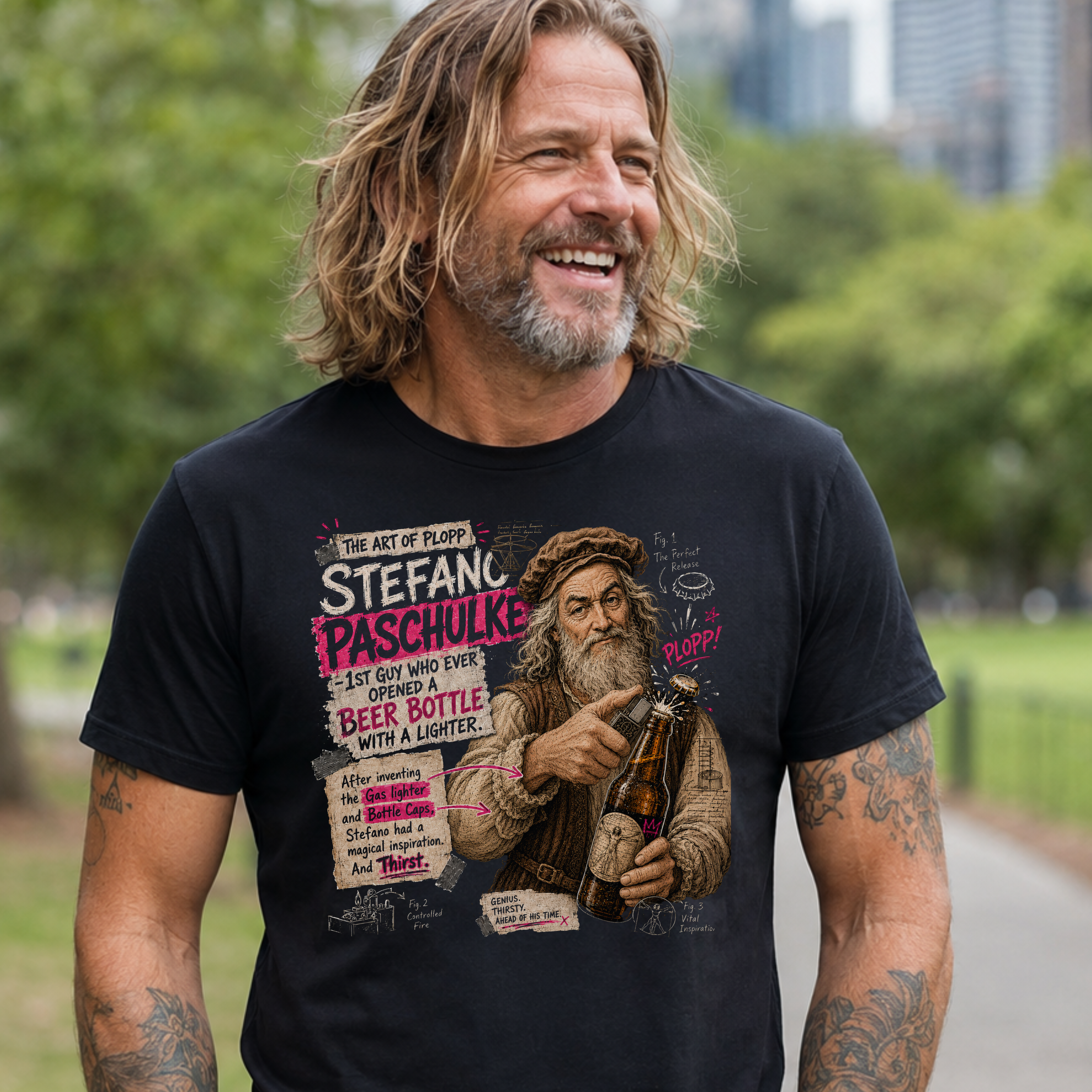 THE ART OF PLOPP - Heavy Cotton T-Shirt