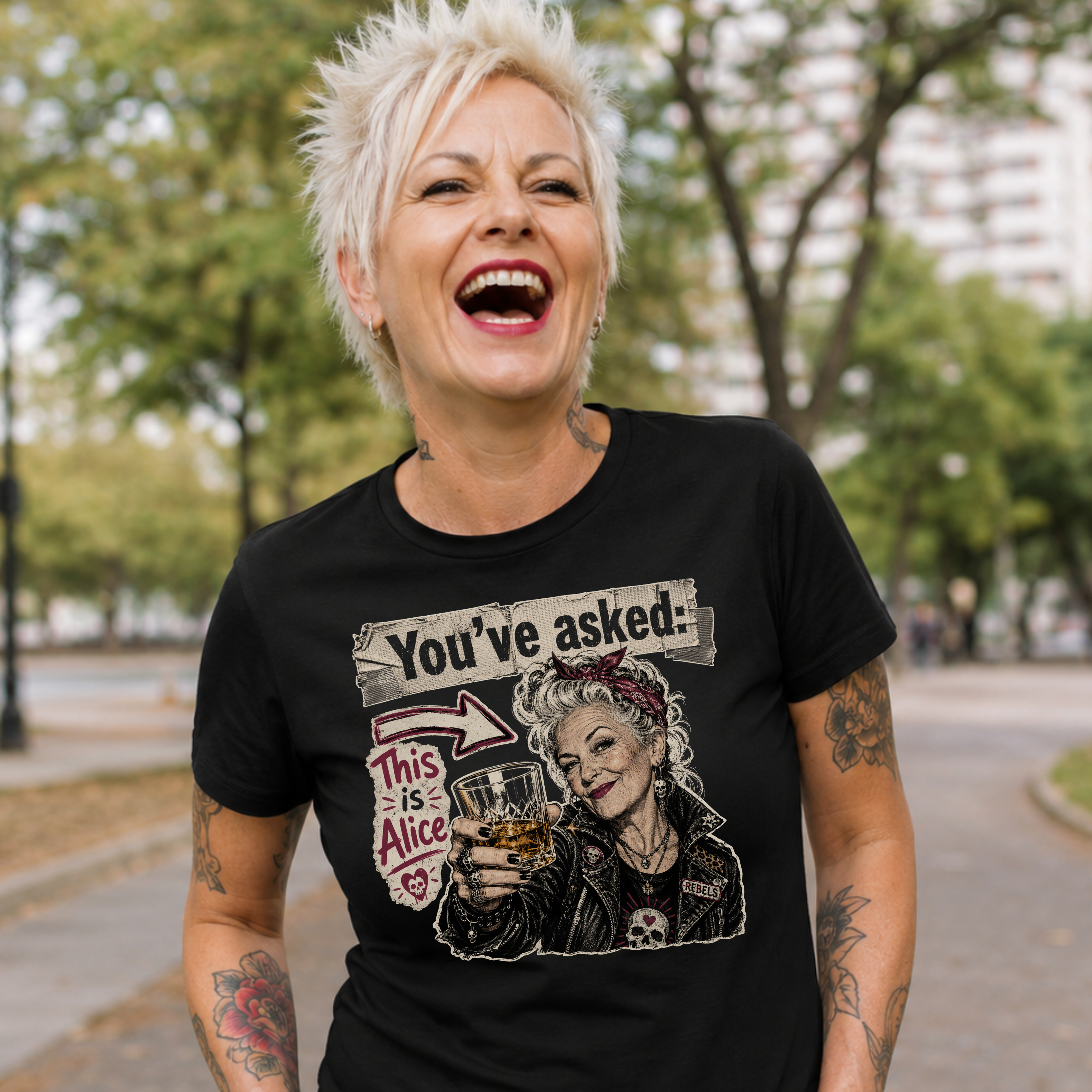 THIS IS ALICE - Heavy Cotton T-Shirt