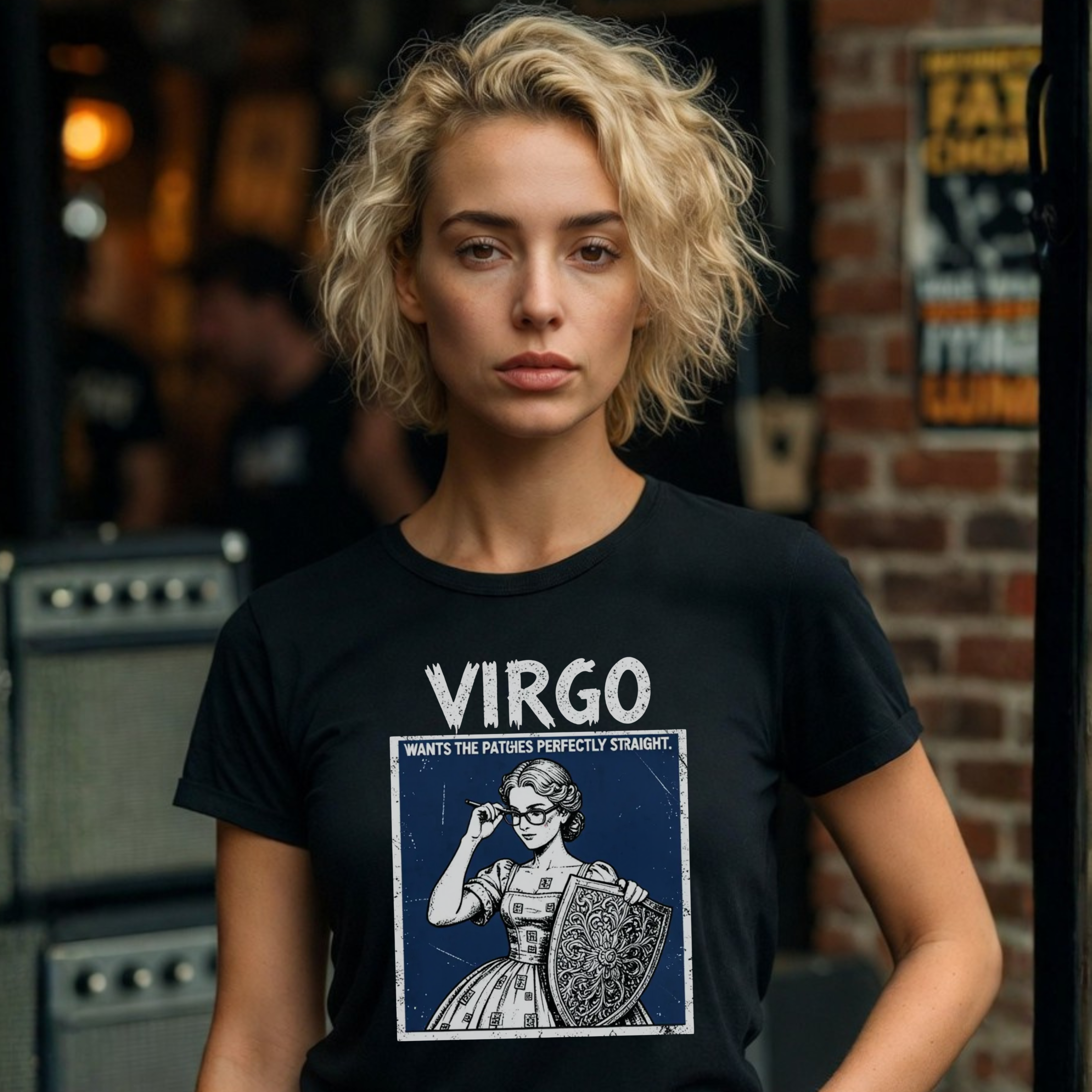 VIRGO PUNK - Heavy Cotton T-Shirt