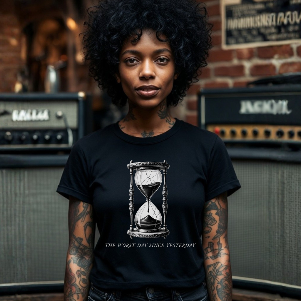 WORST DAY SINCE YESTERDAY - Heavy Cotton T-Shirt
