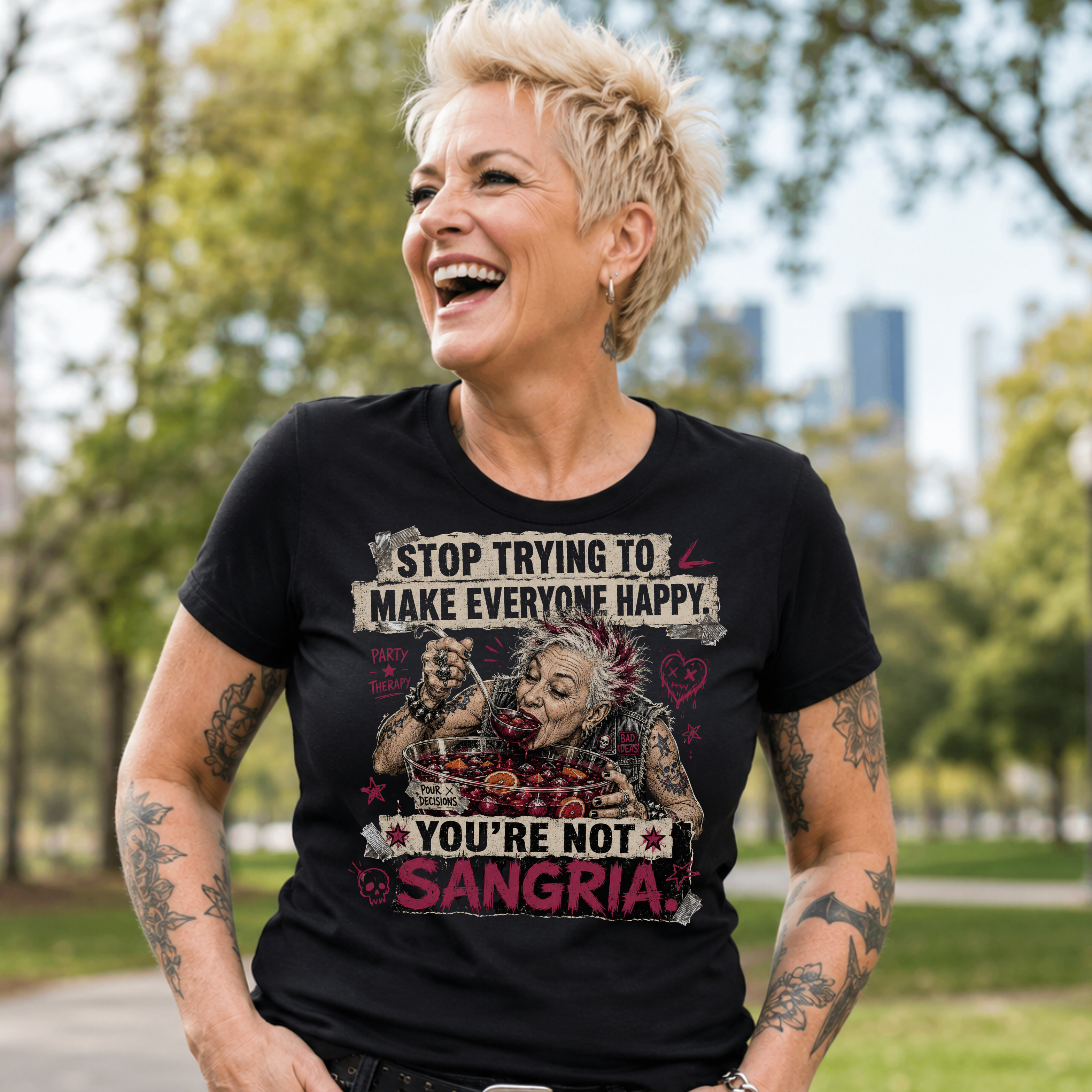 YOU'RE NOT SANGRIA - Heavy Cotton T-Shirt