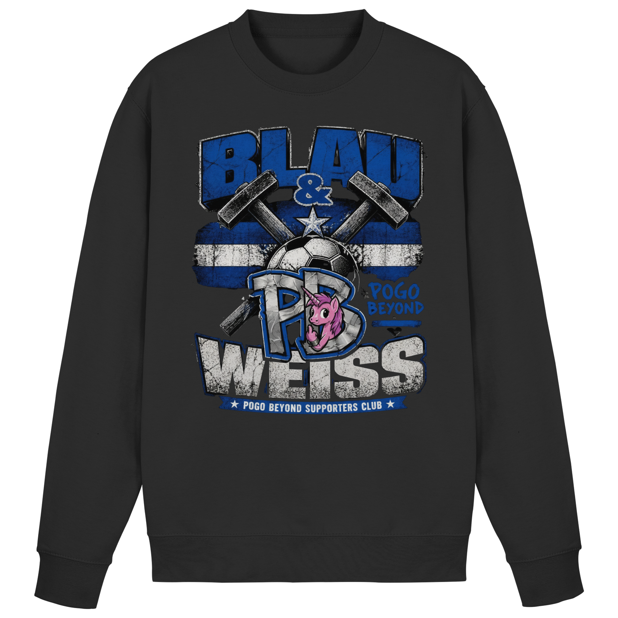 BLAU & WEISS POGO BEYOND - Basic Sweatshirt