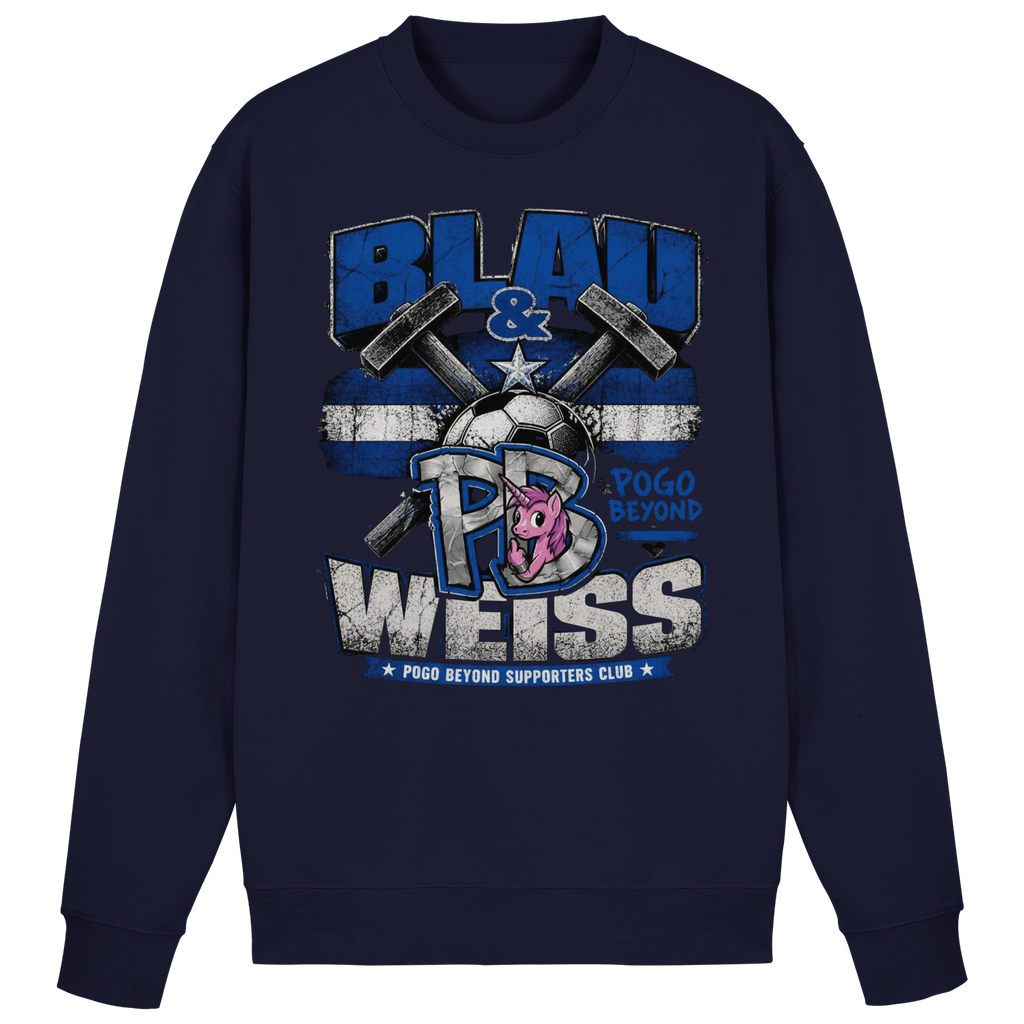 BLAU & WEISS POGO BEYOND - Basic Sweatshirt