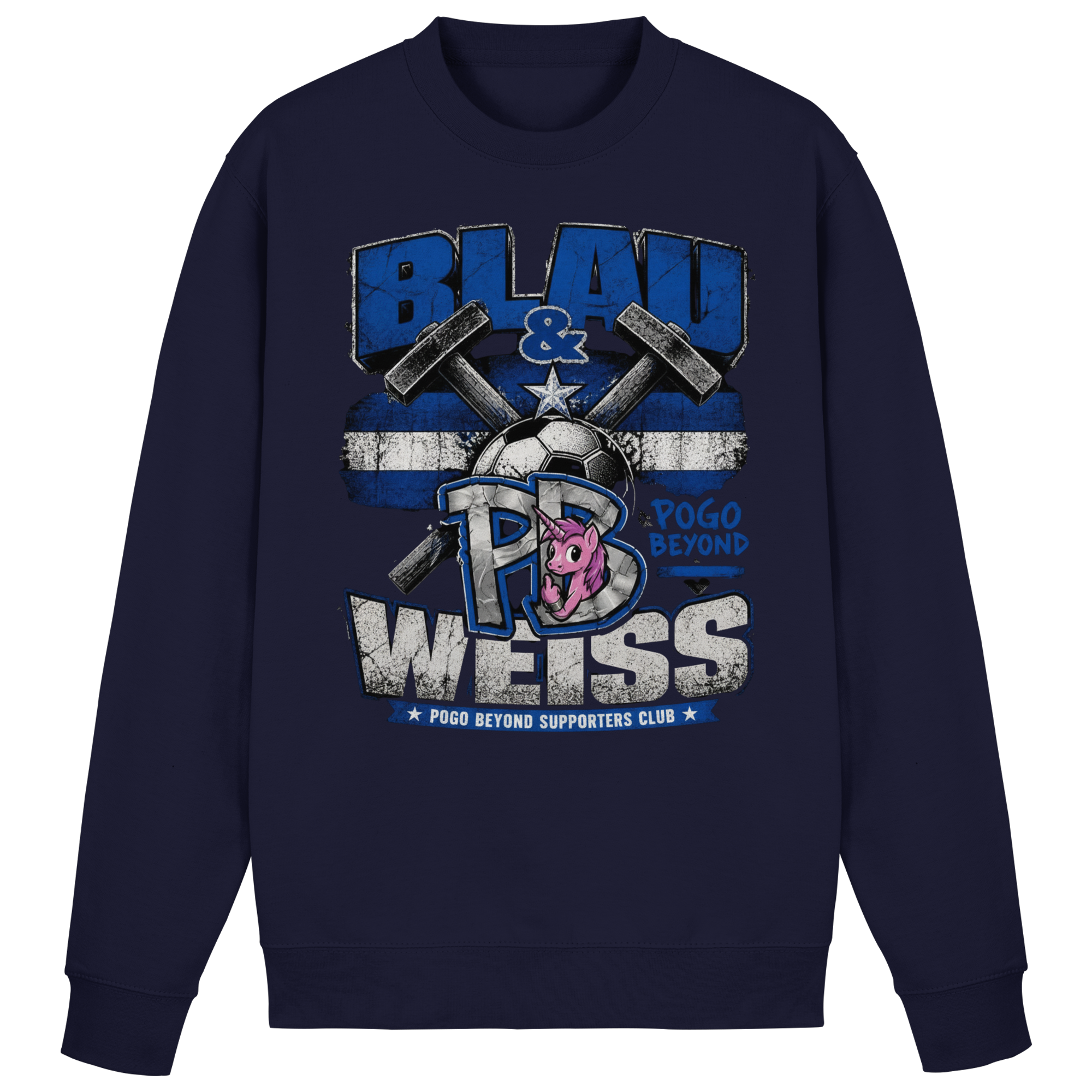 BLAU & WEISS POGO BEYOND - Basic Sweatshirt