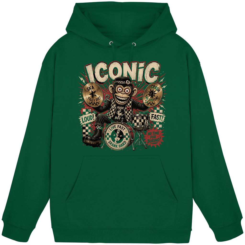 RUDE BOY MONKEY - Basic Unisex Hoodie