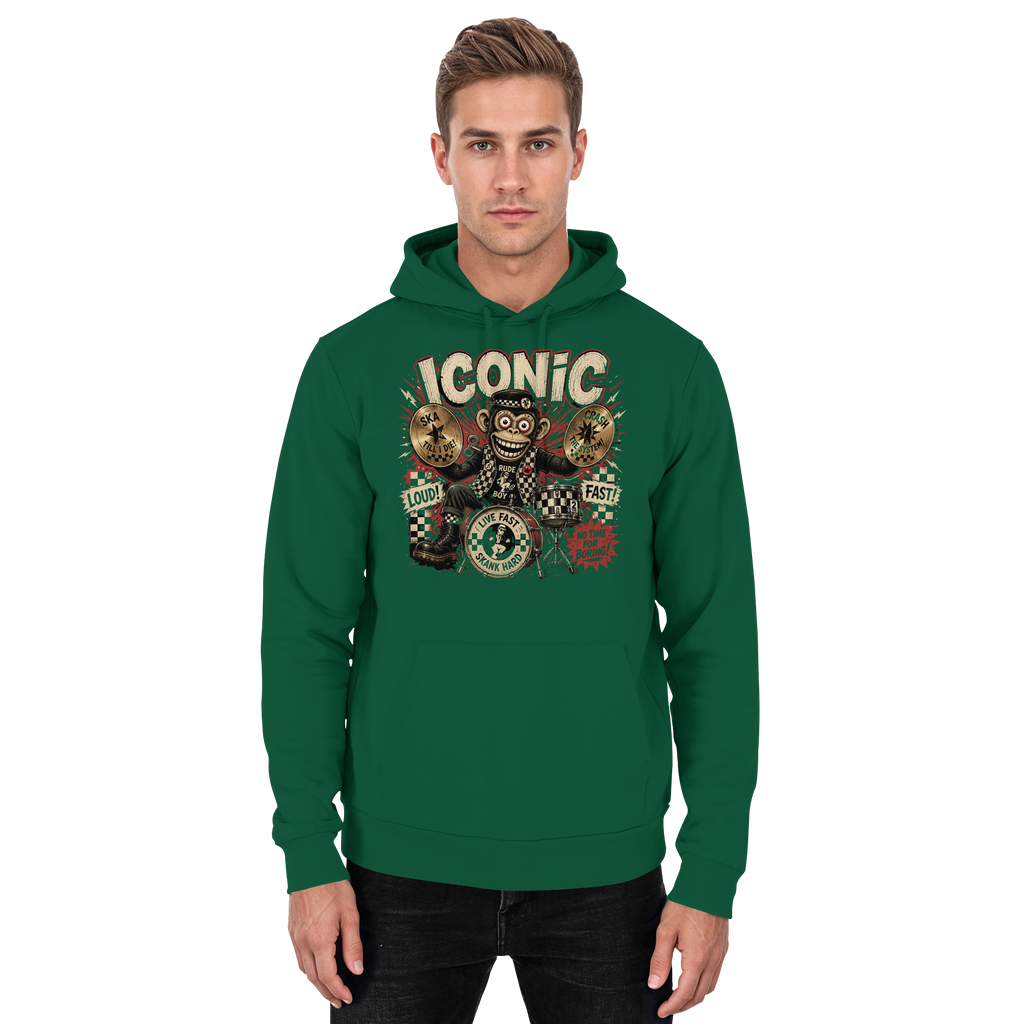RUDE BOY MONKEY - Basic Unisex Hoodie