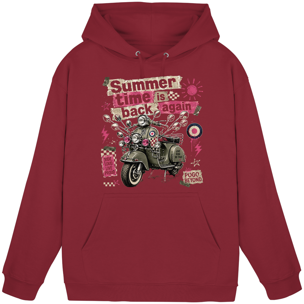 SUMMER TIME IS BACK AGAIN - Basic Unisex Hoodie