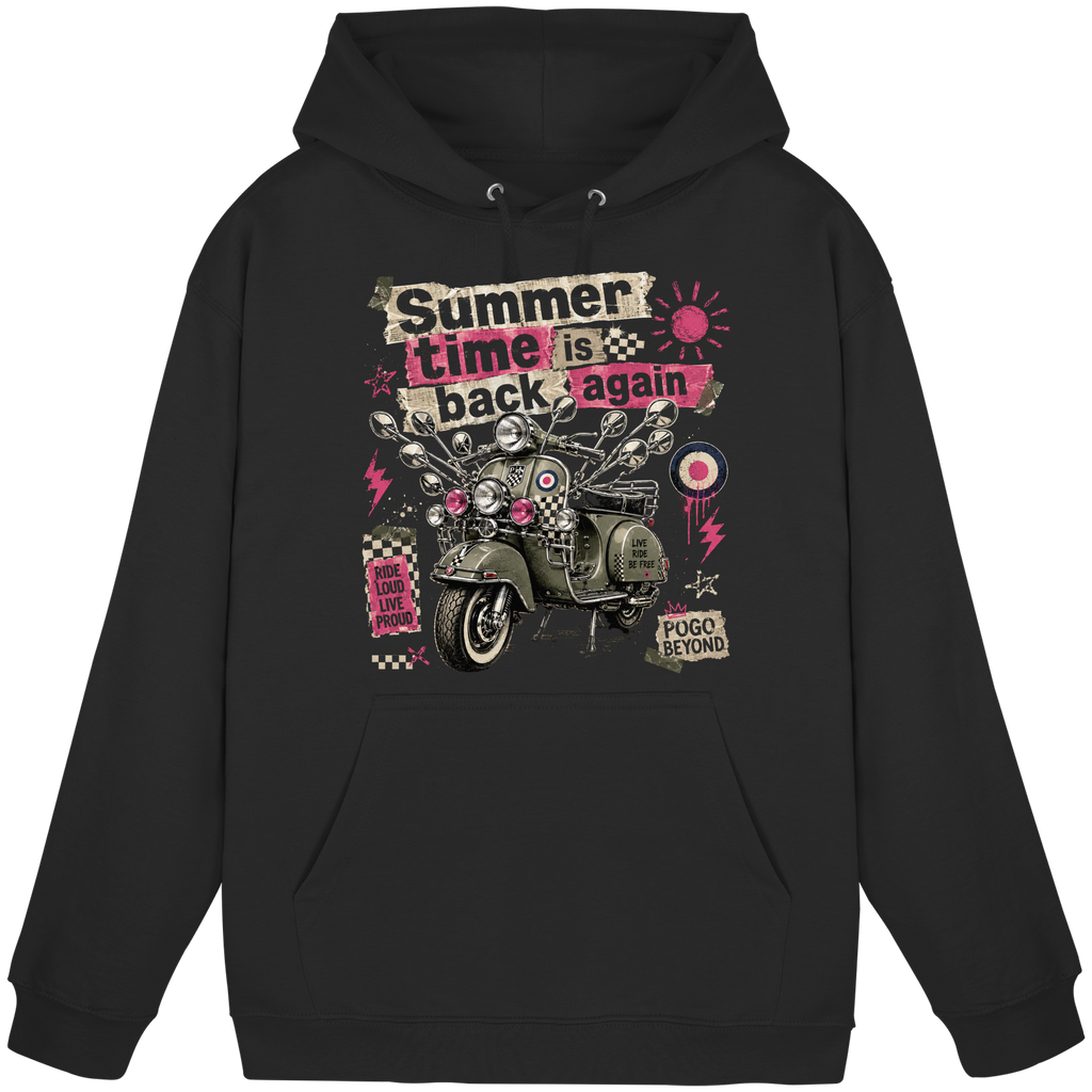 SUMMER TIME IS BACK AGAIN - Basic Unisex Hoodie