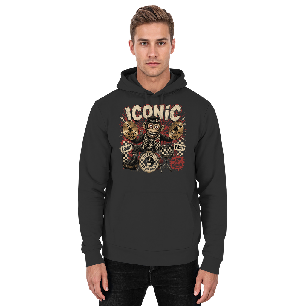 RUDE BOY MONKEY - Basic Unisex Hoodie