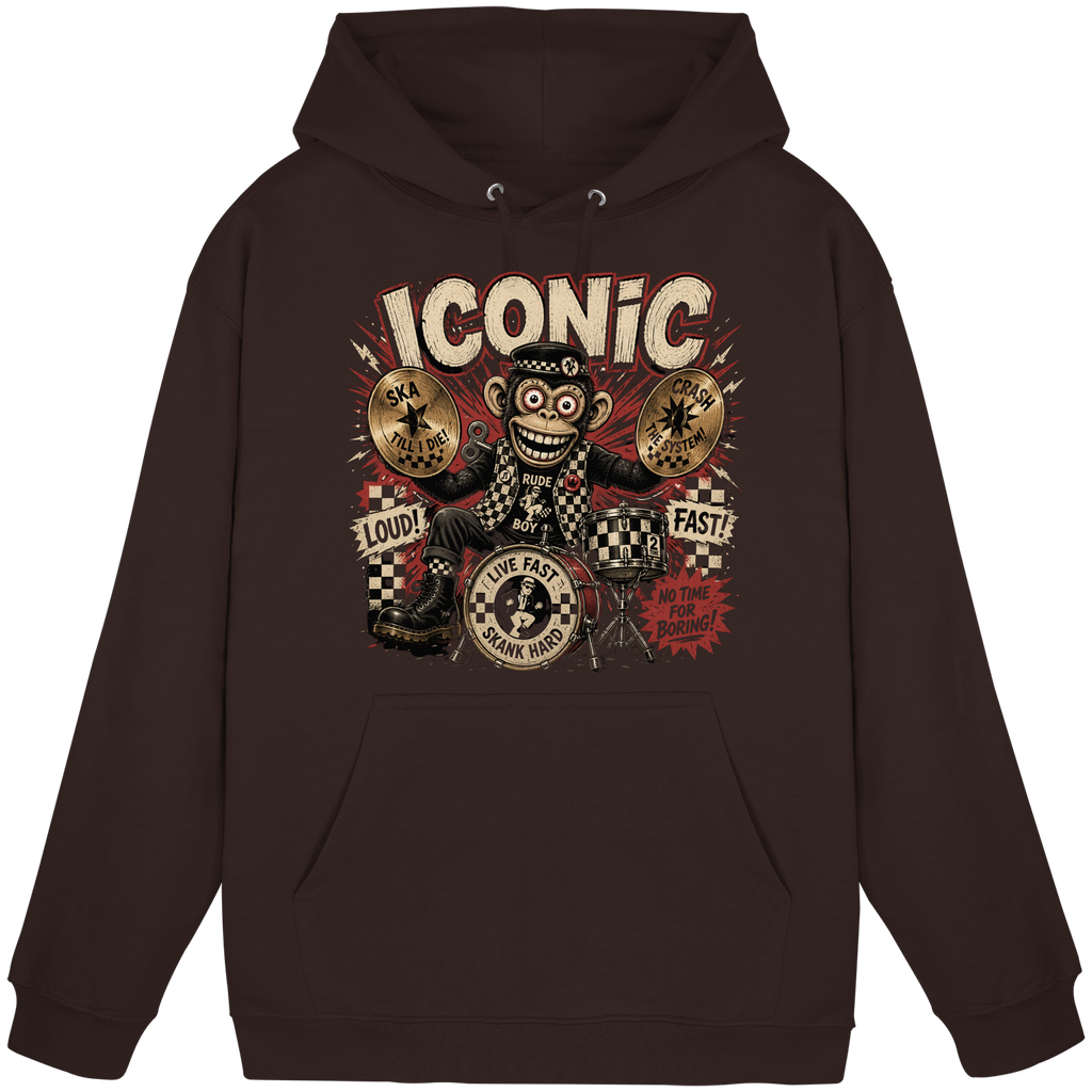 RUDE BOY MONKEY - Basic Unisex Hoodie