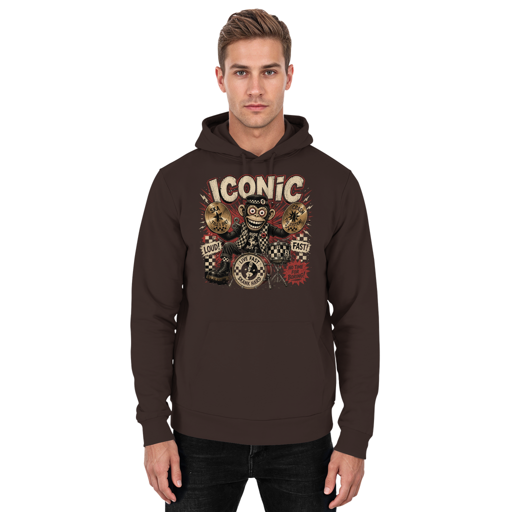 RUDE BOY MONKEY - Basic Unisex Hoodie