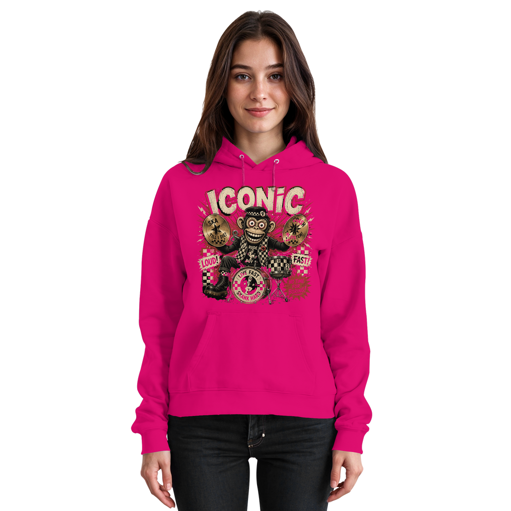 RUDE BOY MONKEY - Basic Unisex Hoodie