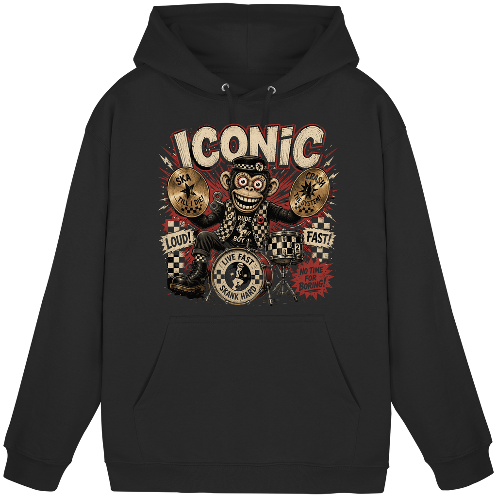 RUDE BOY MONKEY - Basic Unisex Hoodie