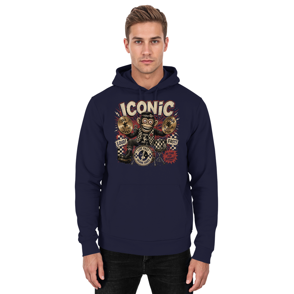 RUDE BOY MONKEY - Basic Unisex Hoodie