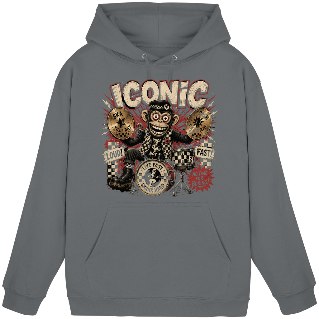 RUDE BOY MONKEY - Basic Unisex Hoodie