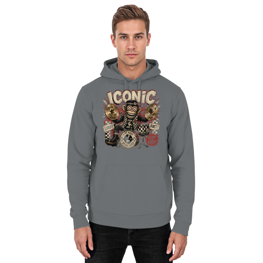 RUDE BOY MONKEY - Basic Unisex Hoodie