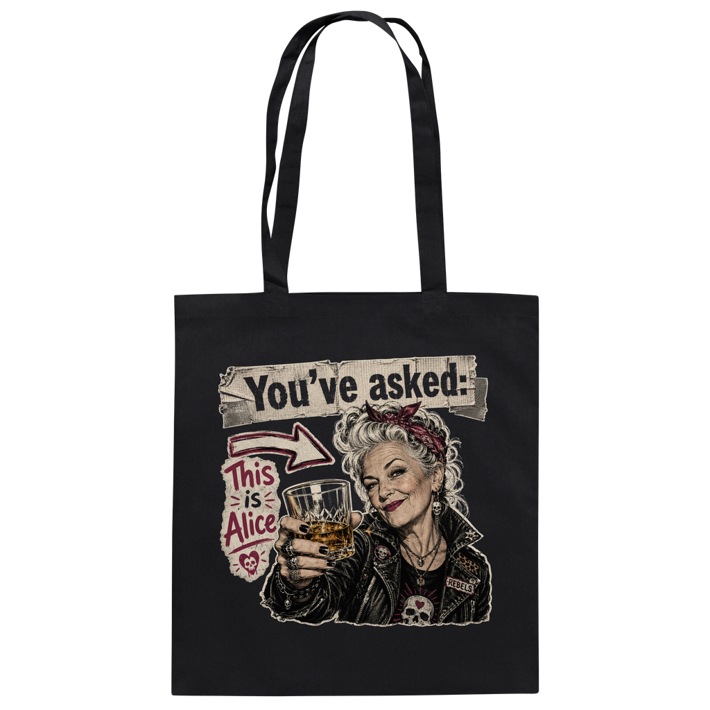 THIS IS ALICE - Baumwolltasche