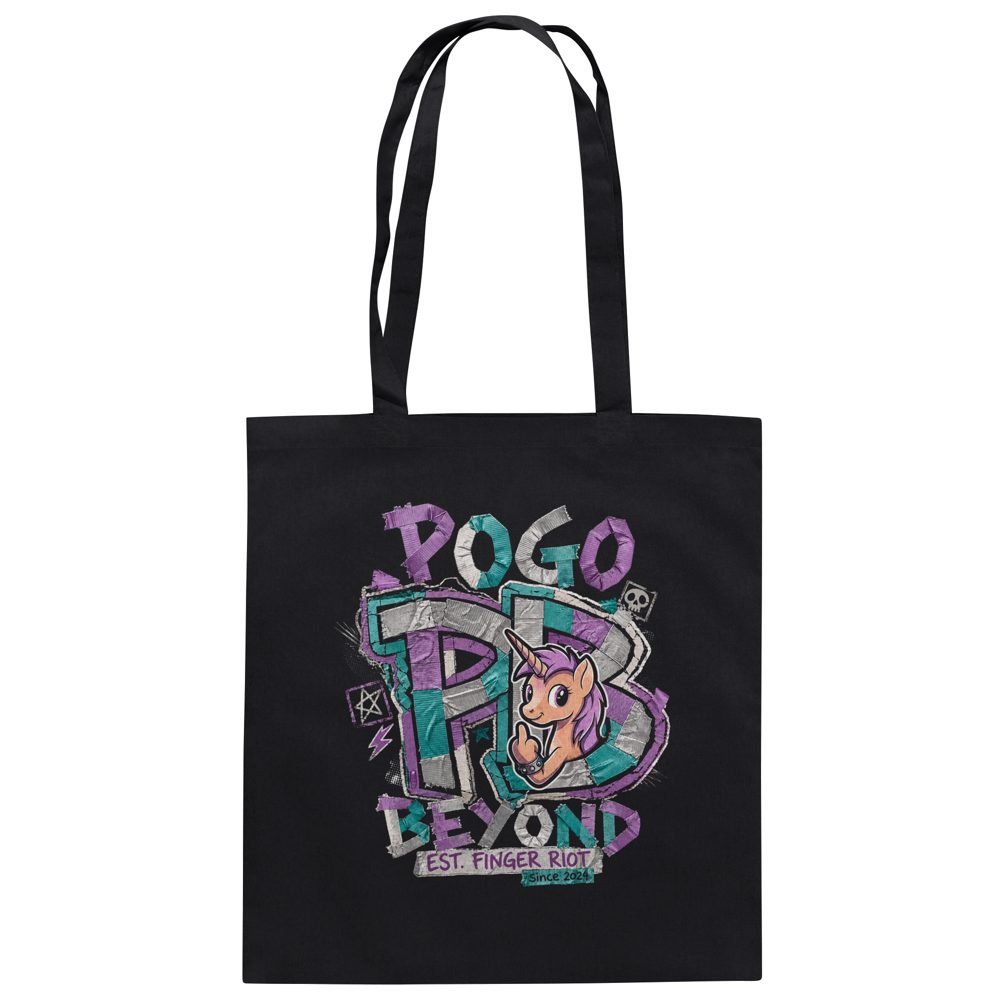 POGO BEYOND Colours  - Baumwolltasche