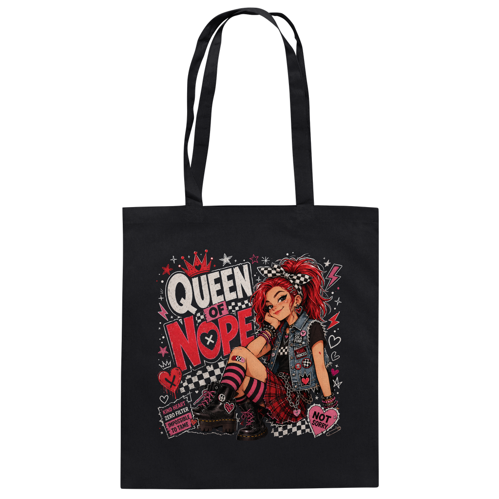 QUEEN OF NOPE - Baumwolltasche