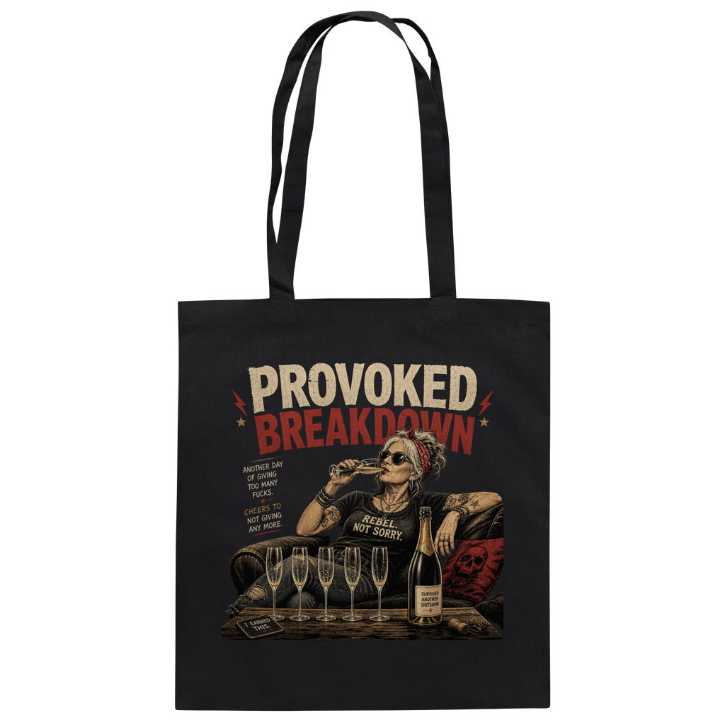 PROVOKED BREAKDOWN - Baumwolltasche