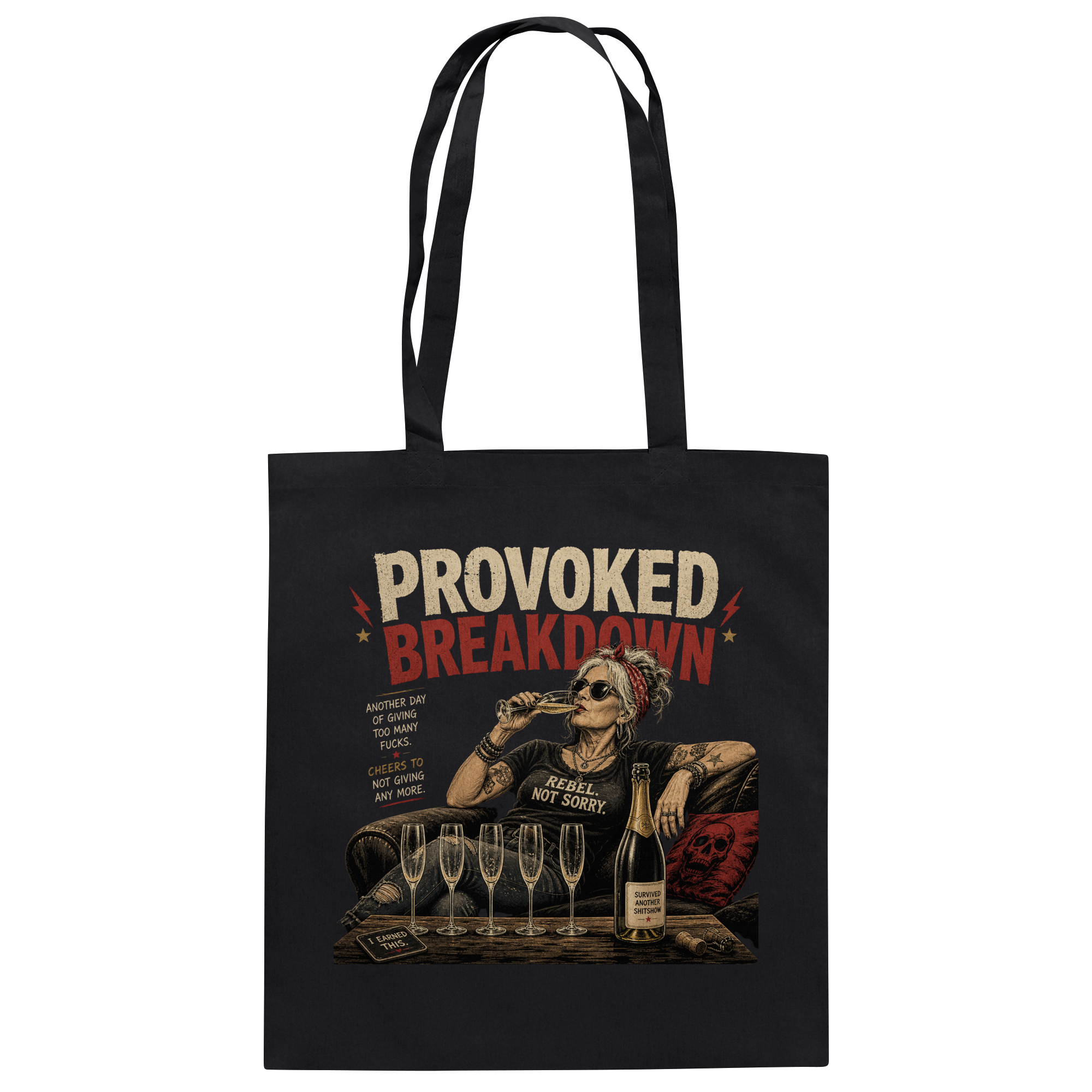 PROVOKED BREAKDOWN - Baumwolltasche