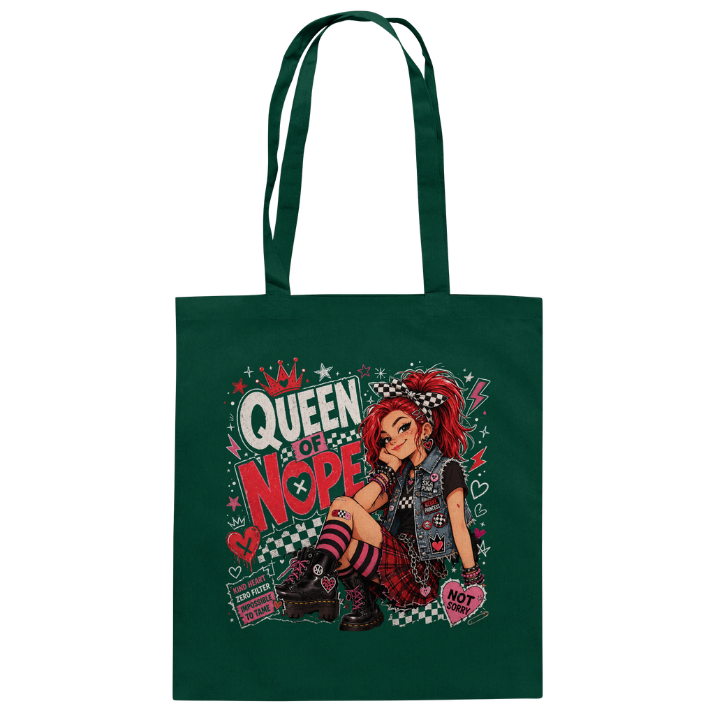 QUEEN OF NOPE - Baumwolltasche