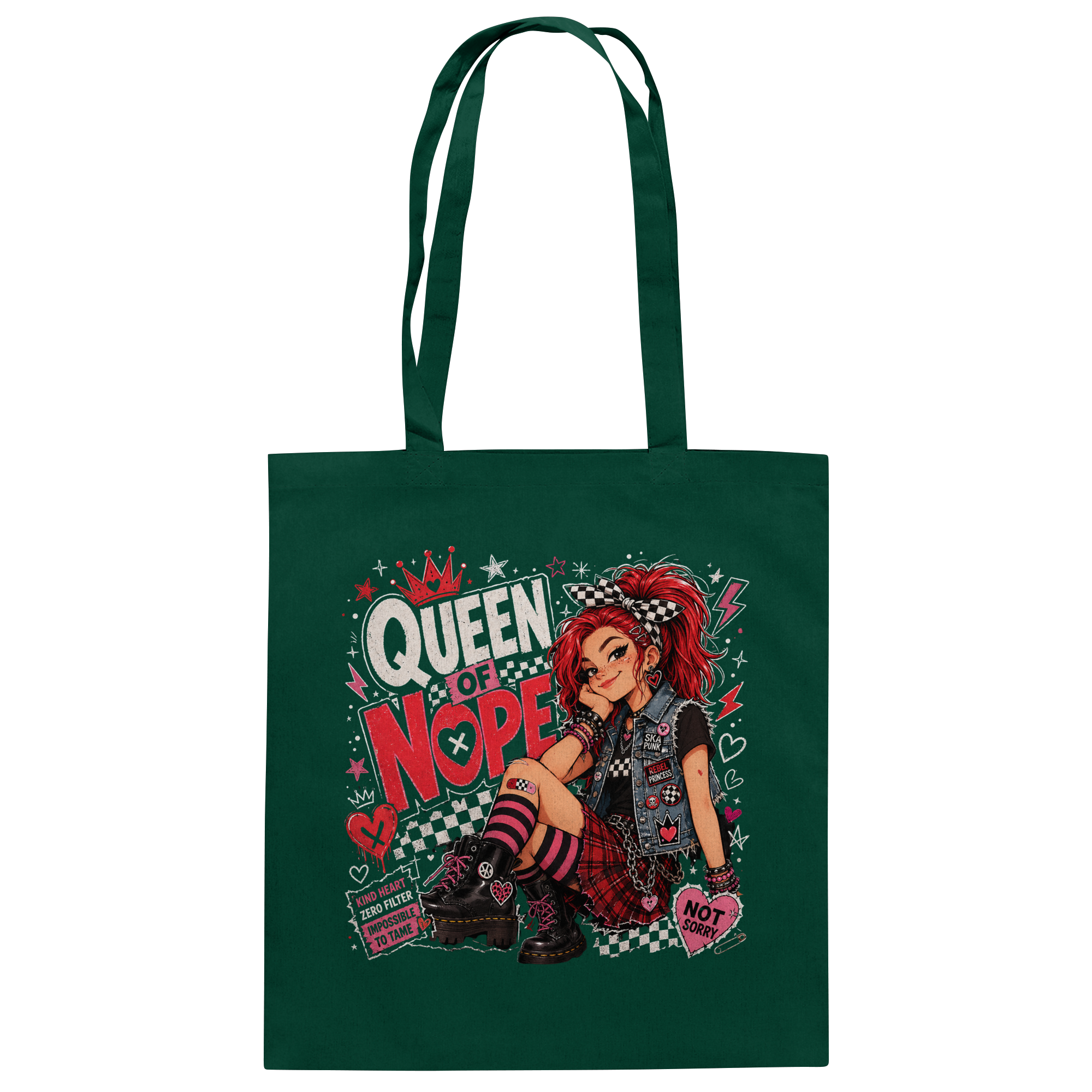 QUEEN OF NOPE - Baumwolltasche