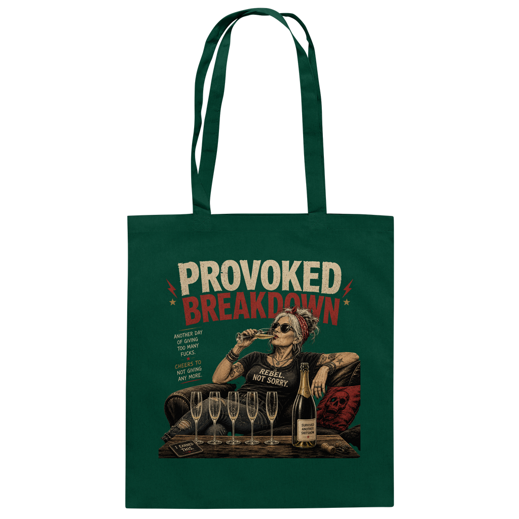 PROVOKED BREAKDOWN - Baumwolltasche