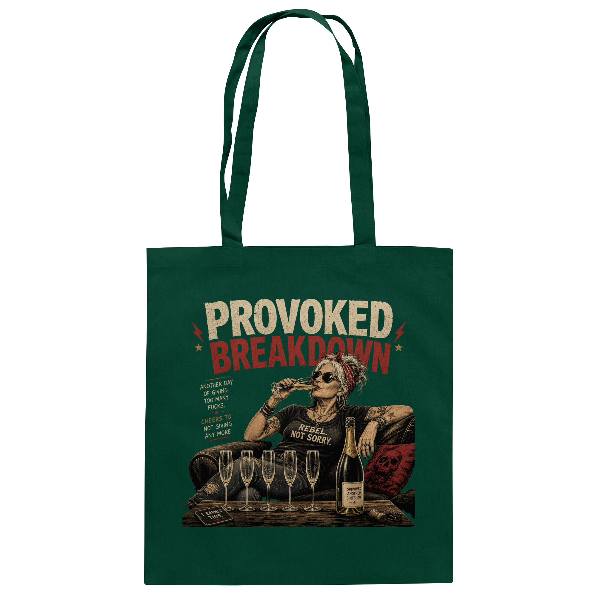 PROVOKED BREAKDOWN - Baumwolltasche