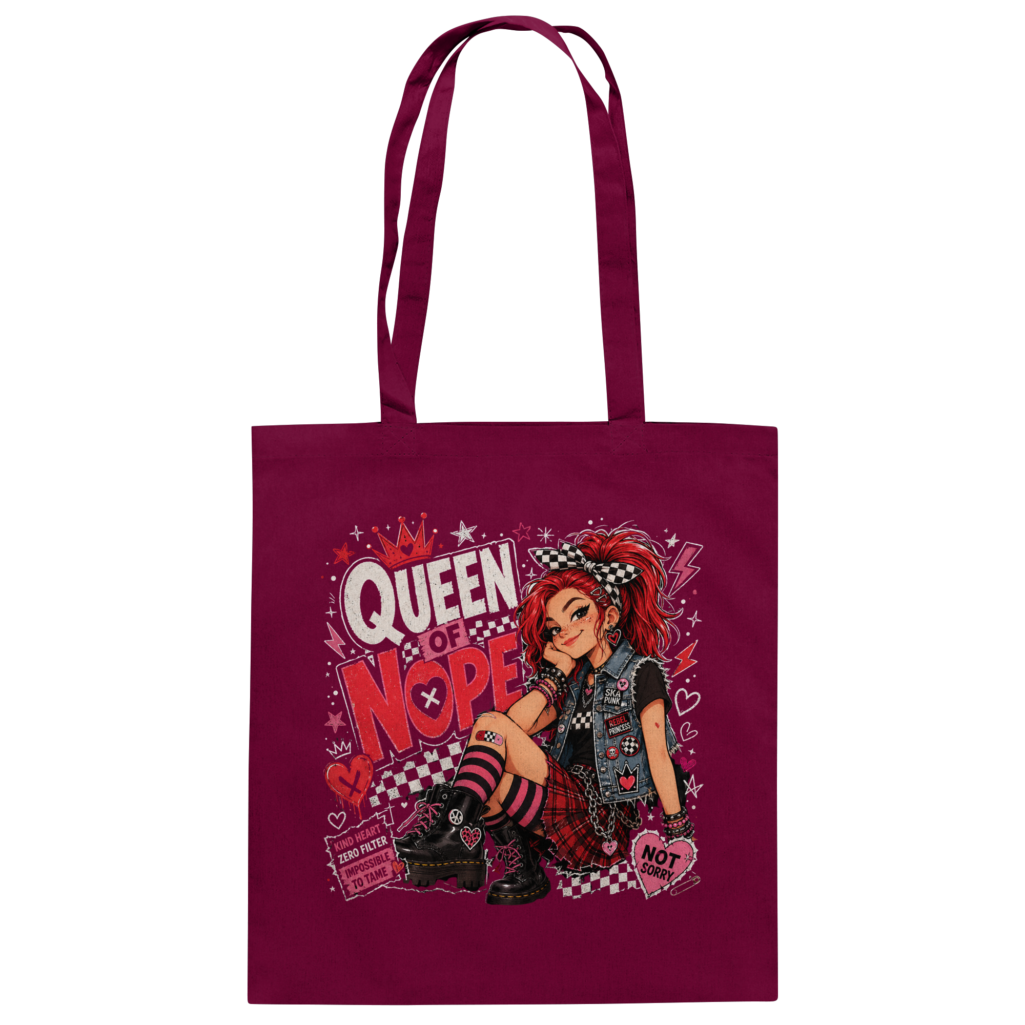 QUEEN OF NOPE - Baumwolltasche