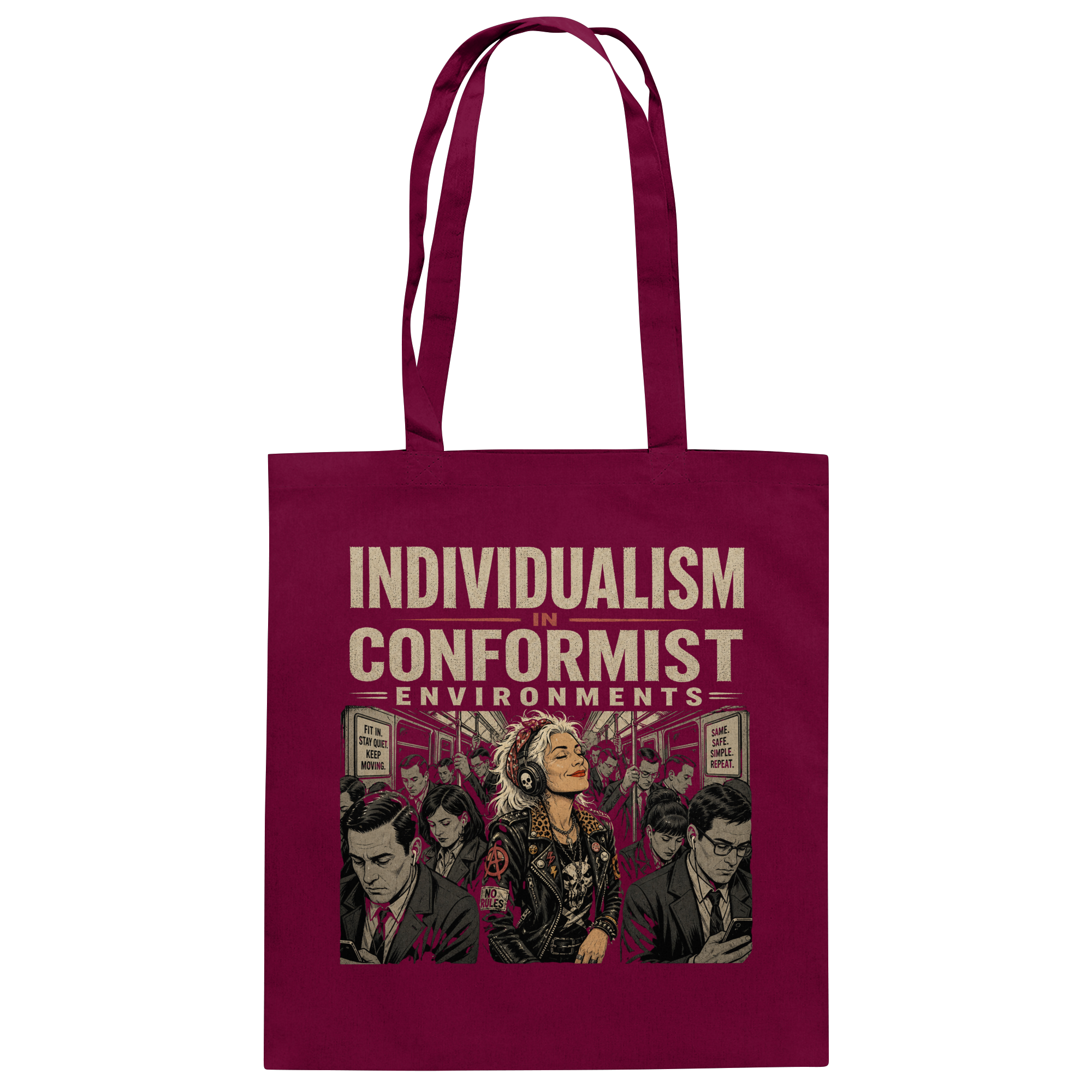 INDIVIDUALISM - Baumwolltasche