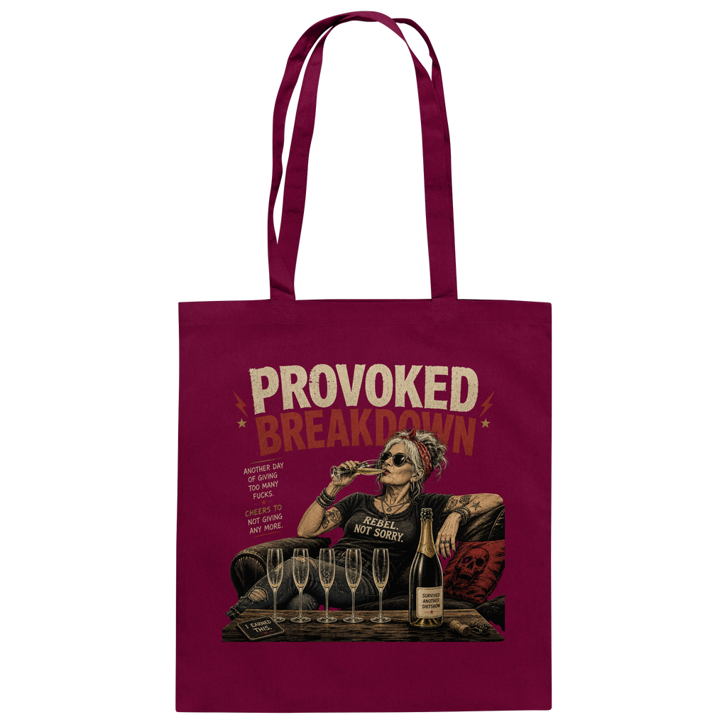 PROVOKED BREAKDOWN - Baumwolltasche
