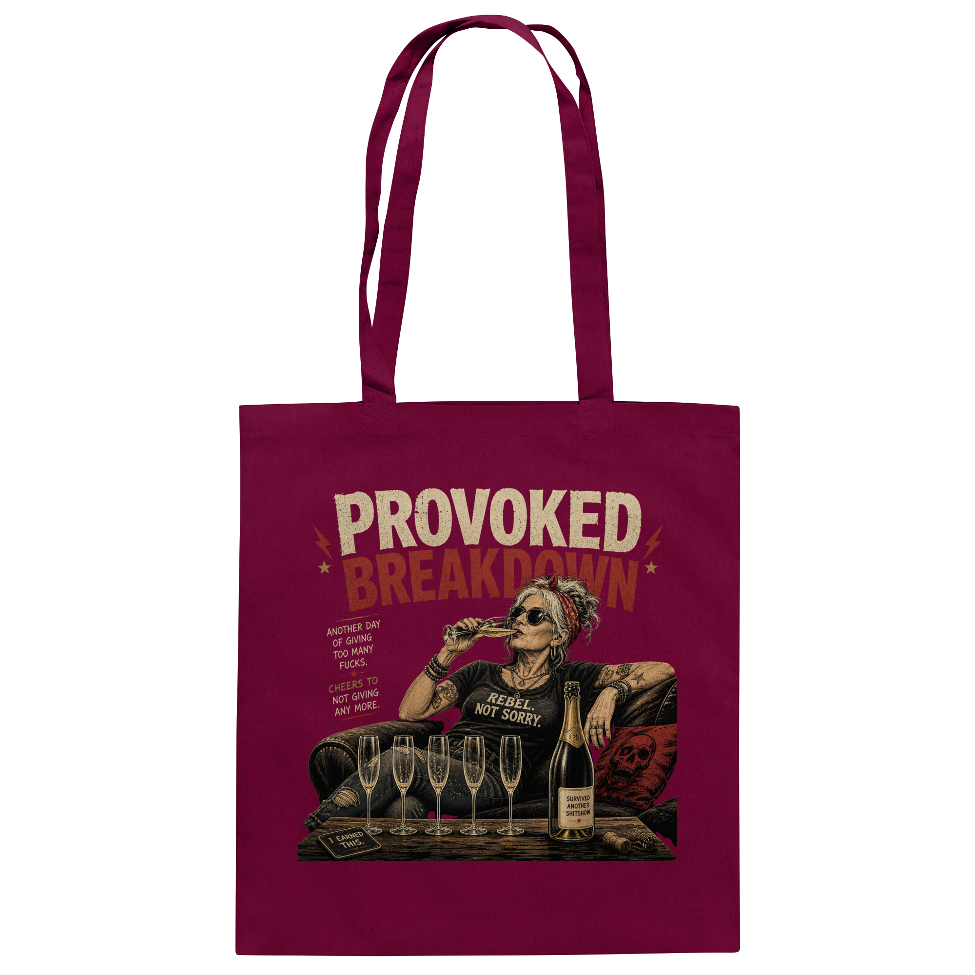 PROVOKED BREAKDOWN - Baumwolltasche