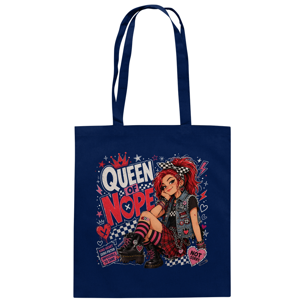 QUEEN OF NOPE - Baumwolltasche