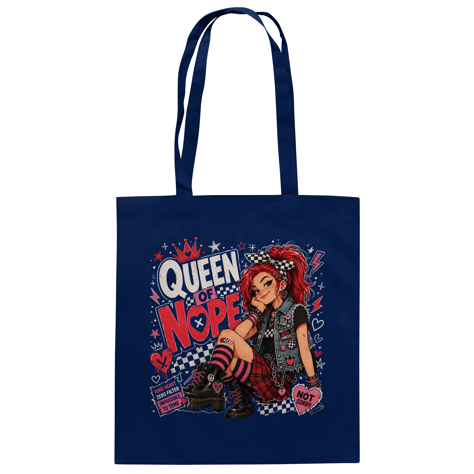 QUEEN OF NOPE - Baumwolltasche