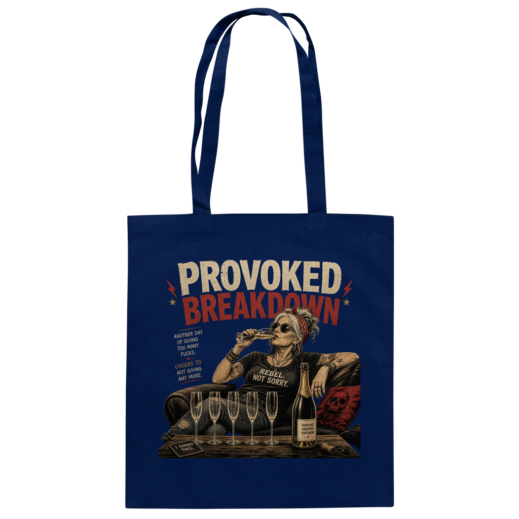 PROVOKED BREAKDOWN - Baumwolltasche